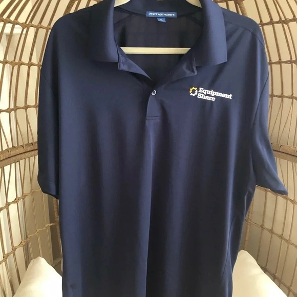 Port Authority polos XL ( one black, blue & turquoise) - Picture 2 of 7